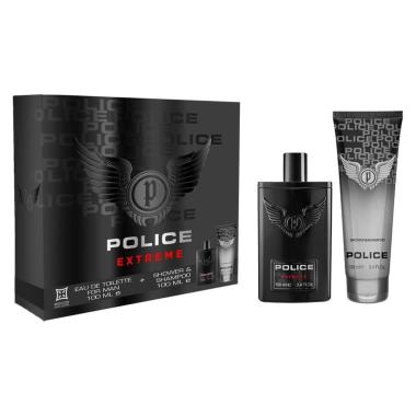 Police coffret extreme for man edt 100 + shower gel 100 ml