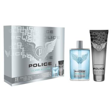 Police coffret silver allure for man edt 100 + shower gel 100 ml