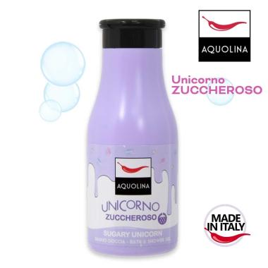 Aquolina bagnodoccia 250 ml unicorno zuccheroso