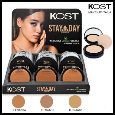 Display fondotinta stay all day kost 02 (18 pezzi + 3 tester)