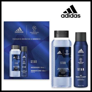 Adidas coffret deo 150ml + sg 250ml uefa 10