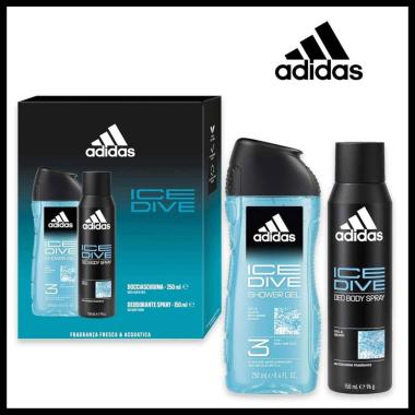 Adidas coffret deo 150ml + sg 250ml ice dive