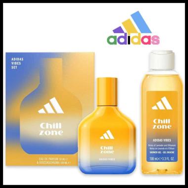 Adidas coffret edp 50ml + sg 100 ml chill zone