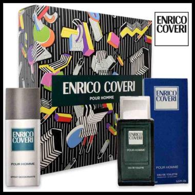 Enrico coveri coffret pour homme edt 100 ml + deo 150 ml