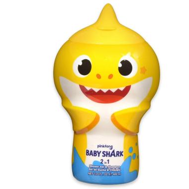 Baby shark bagnoschiuma 2d 400 ml