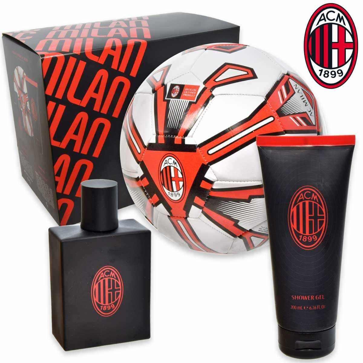 Milan gift set (edt 100ml + shower gel 200 ml + pallone)