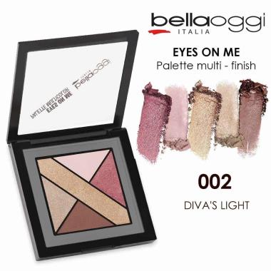 Bella oggi eyes on-me-palette multi - finish diva's light