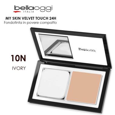 Bella oggi my skin velvet touch fondotinta compatto ivory