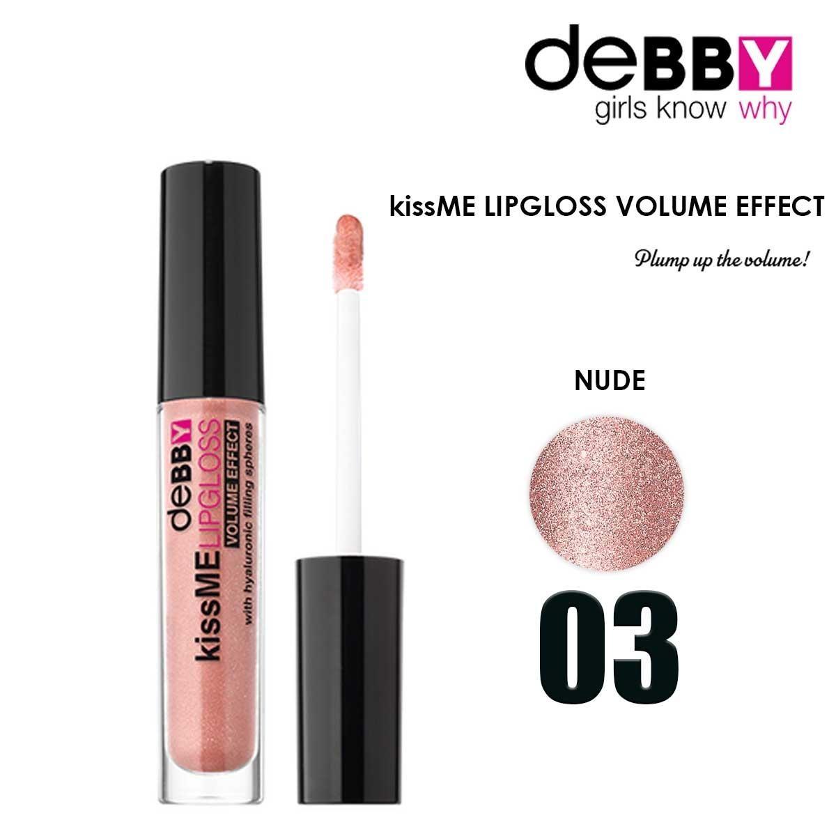 Debby kissme lipgloss volume 03 nude