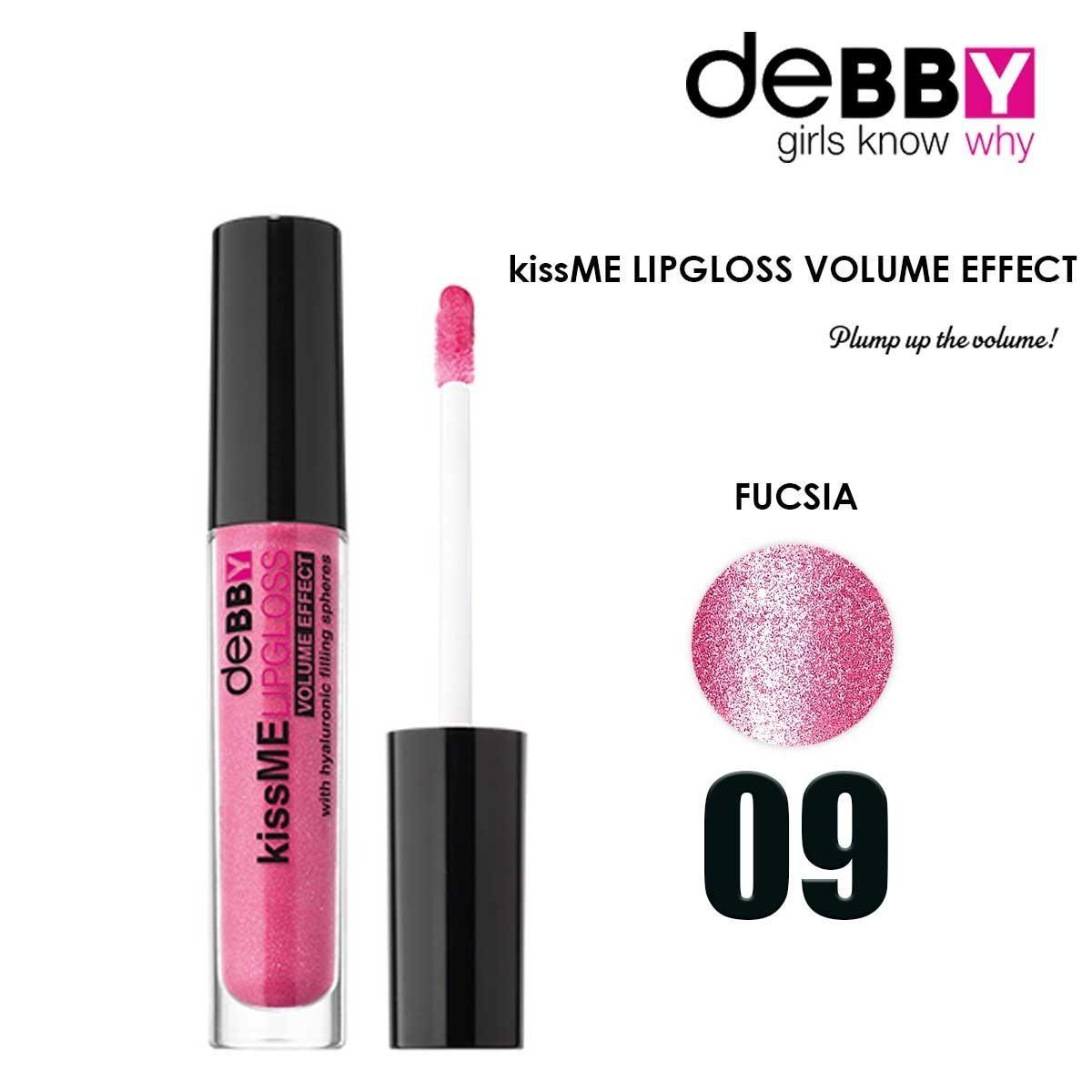 Debby kissme lipgloss volume 09 fuchisa