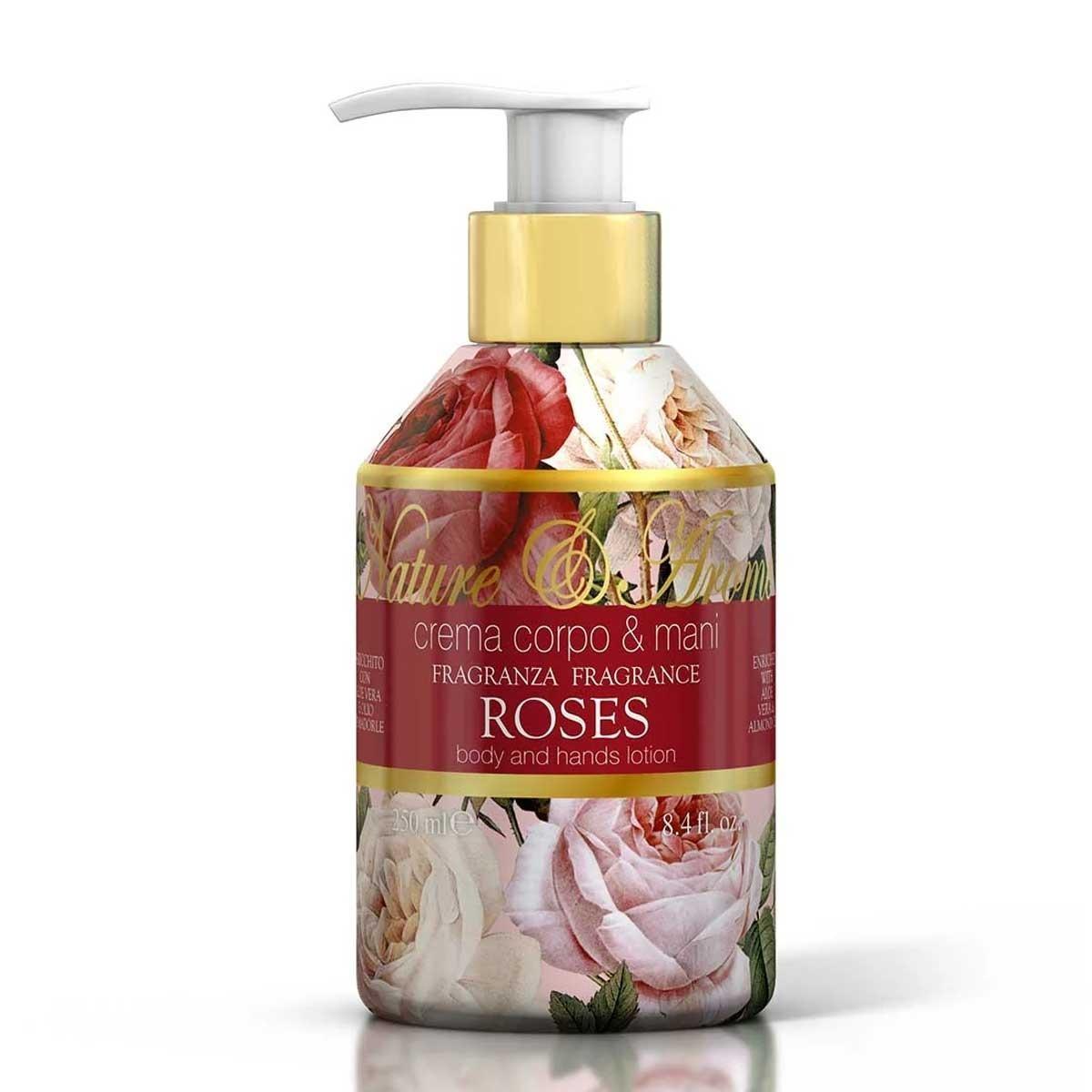 Rudy nature & arome crema mani & corpo 250 ml roses