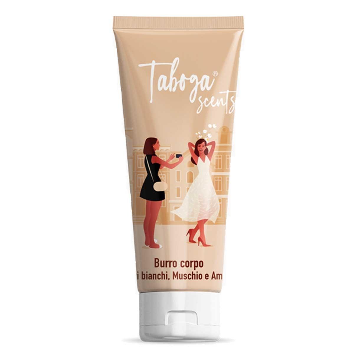 Taboga burro corpo 250 ml fiori bianchi, muschio e ambra