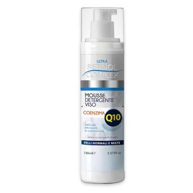 Retinol complex mousse detergente viso coenzima q10 pelli normali e miste 150 ml