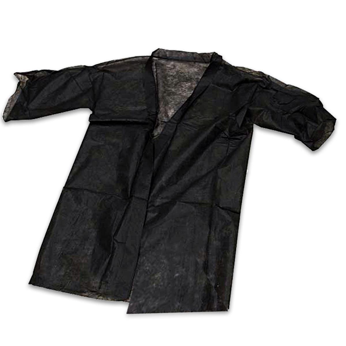 Hairon kimono nero monouso conf. 10 pezzi