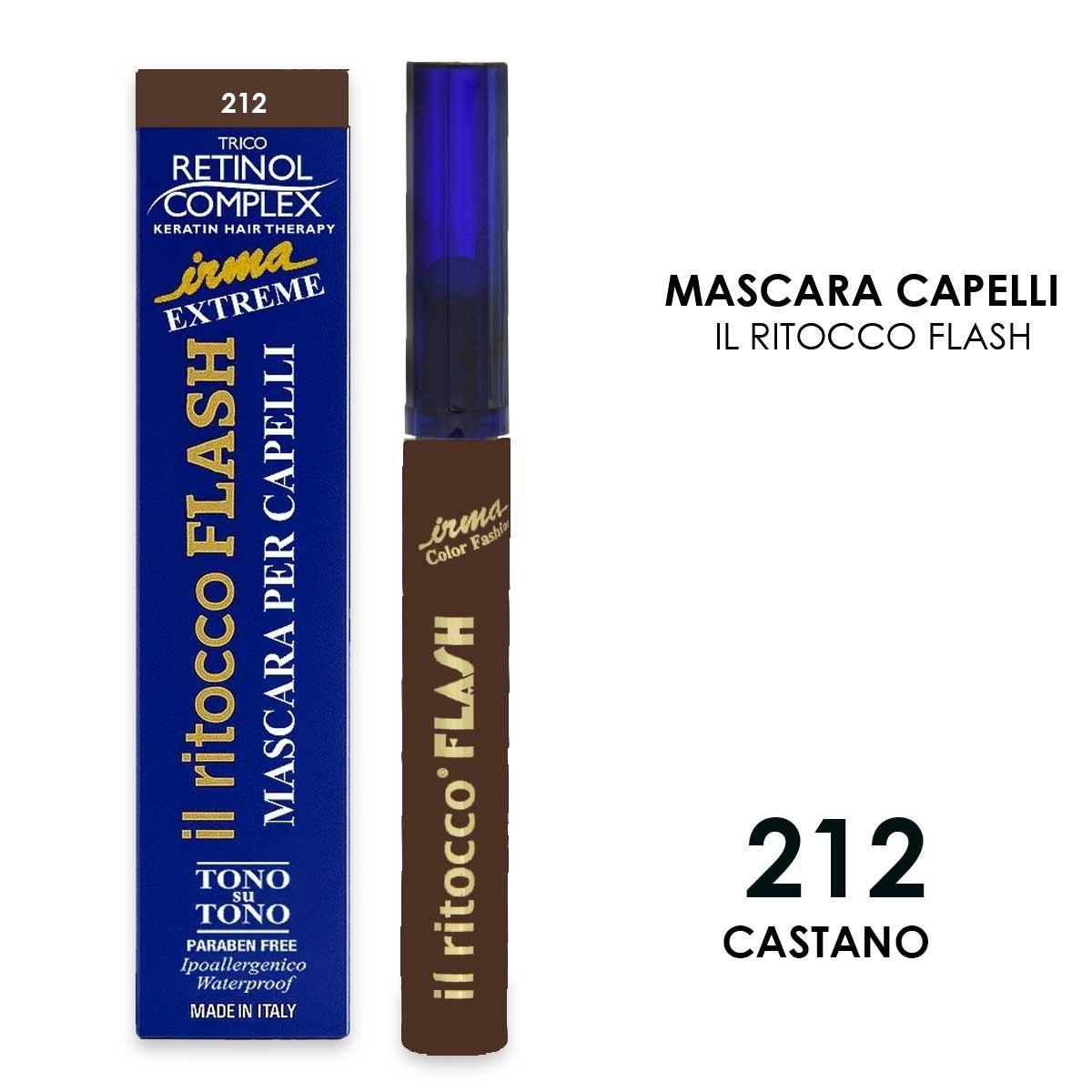 Retinol complex mascara capelli 10 ml castano