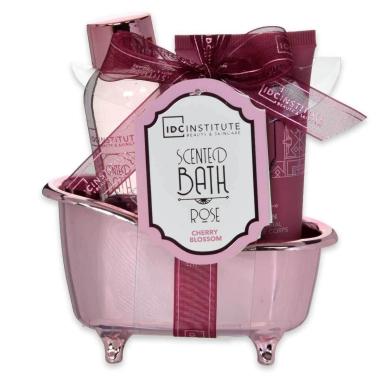 Idc institute scented bath rose mini bathtub set