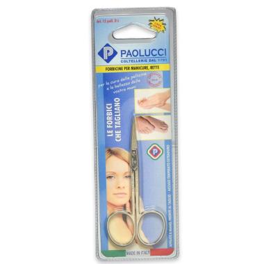 Forbici per manicure dritte art. 12  poll. 3  paolucci