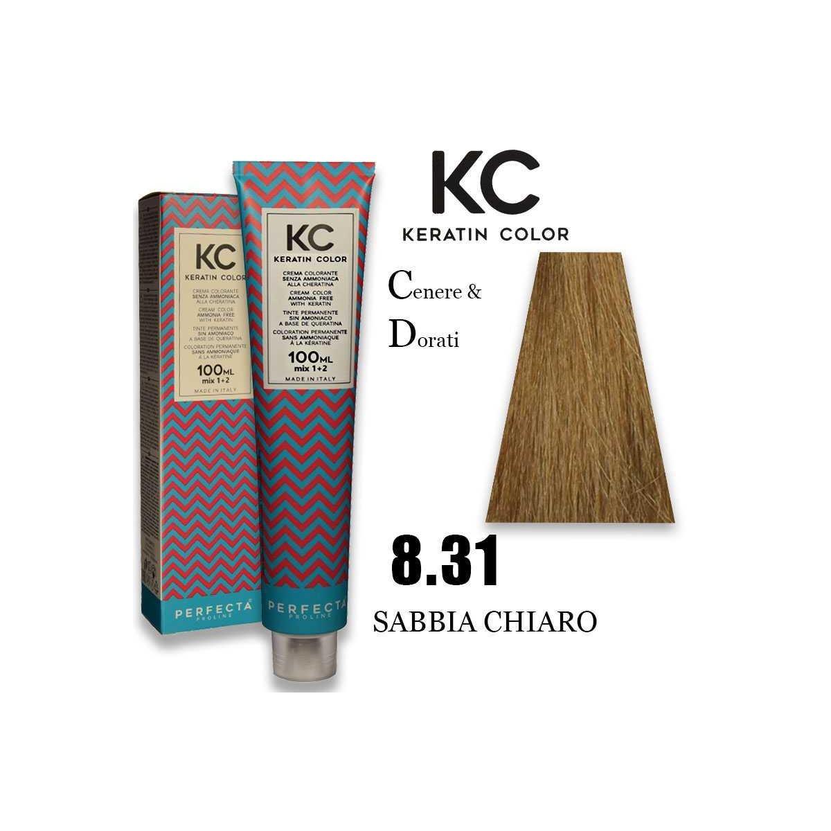 Kc keratin cream color 100 ml 8.31