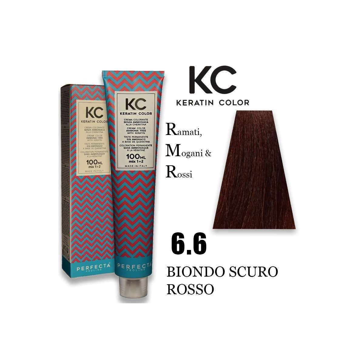 Kc keratin cream color 100 ml 6.6