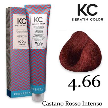 Kc keratin cream color 100 ml 4.66