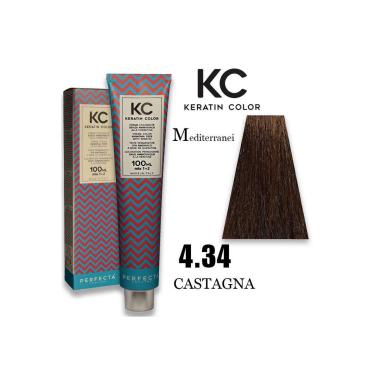 Kc keratin cream color 100 ml 4.34