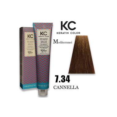 Kc keratin cream color 100 ml 7.34