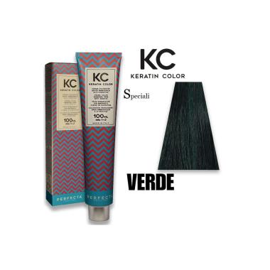 Kc keratin cream color 100 ml verde