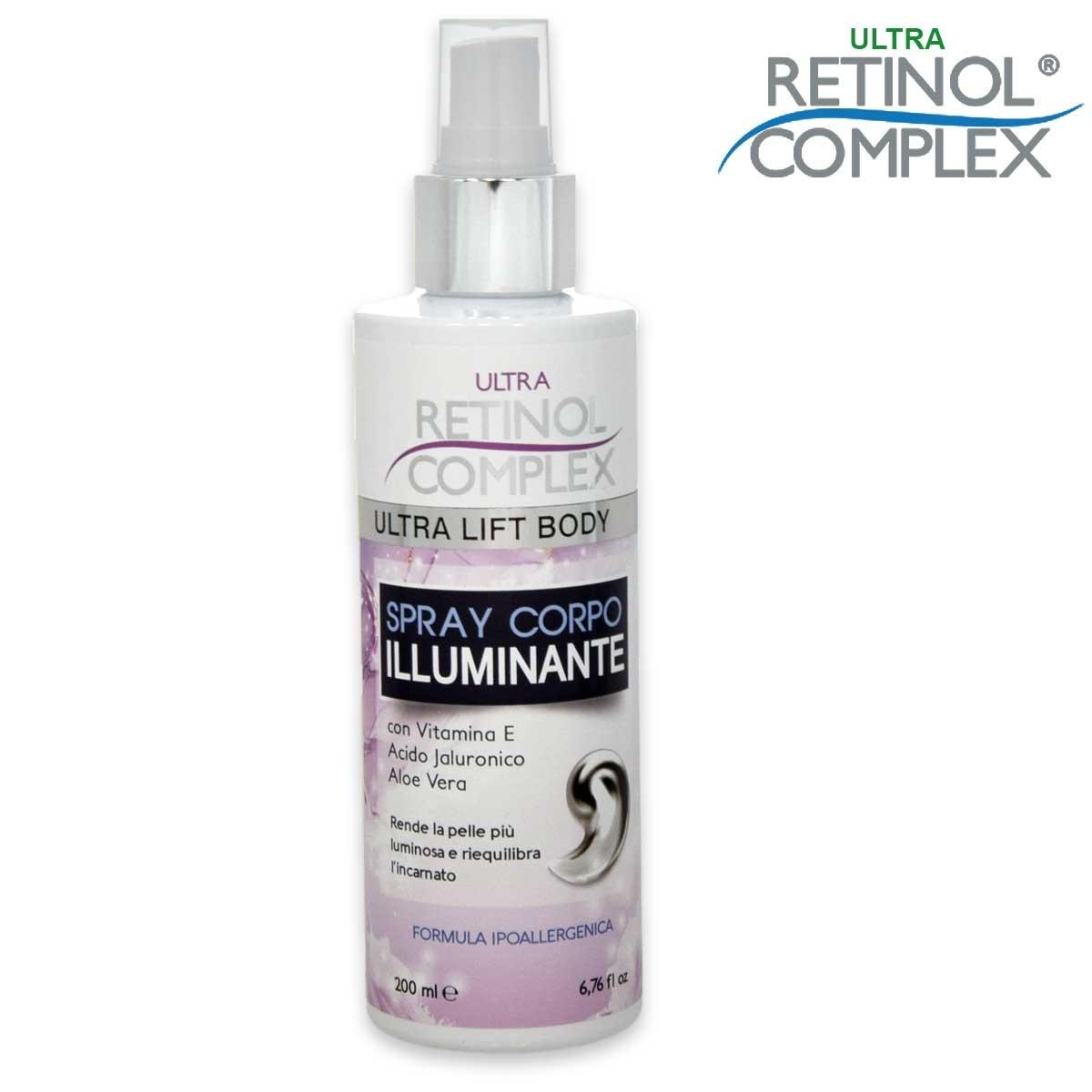 Retinol complex spray corpo illuminante 200 ml