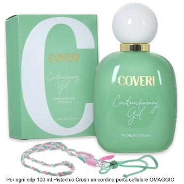 Enrico coveri contemporary girl pistachio crush edp 100 ml + porta cellulare omaggio