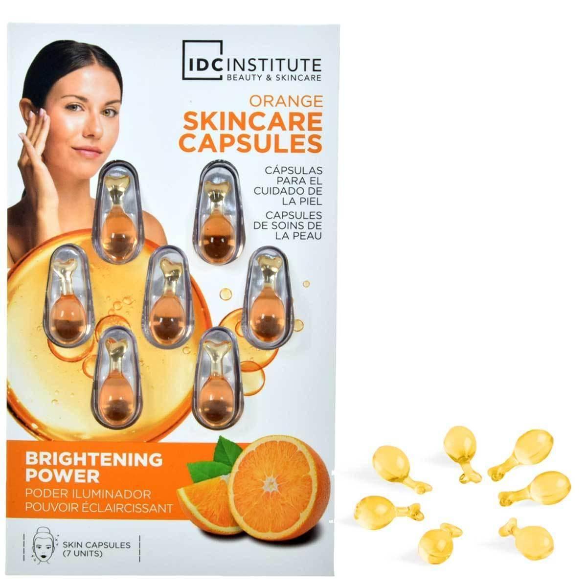 Idc natural elements orange skincare capsules