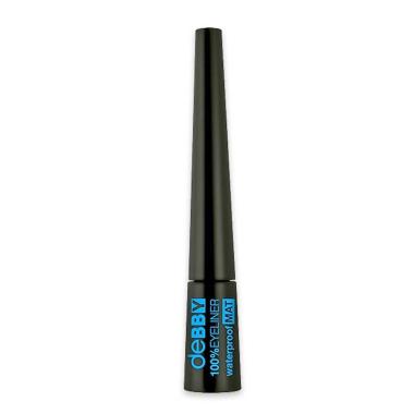 Debby 100% eyeliner black mat waterproof nero mat waterproof