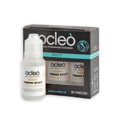 Ocleo  siero concentrato termogenico ad effetto caldo riducente cellulite - 3 fialoidi da ml 15 - (tot. ml 45) 3 pz.