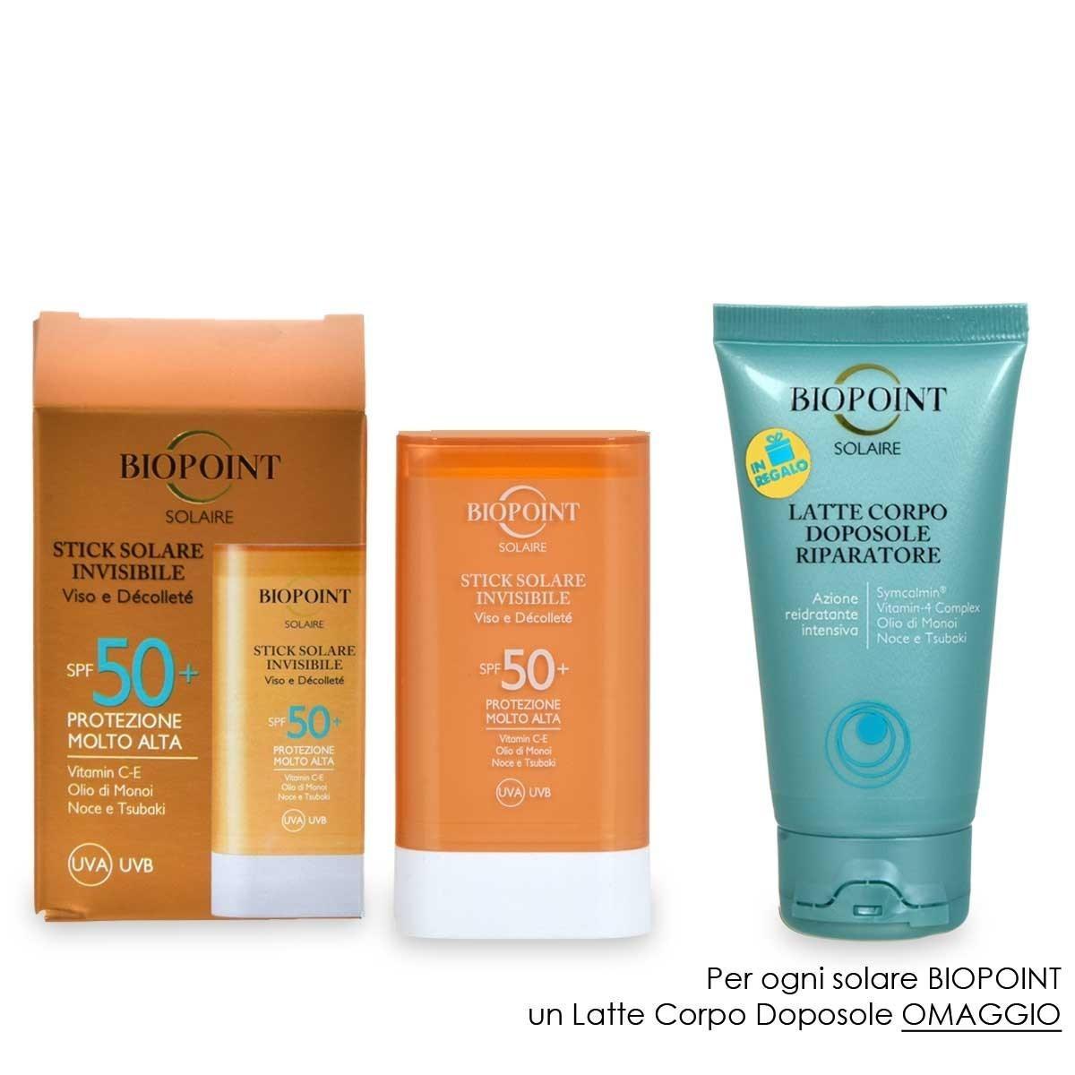 Biopoint stick solare spf 50+ 20 ml