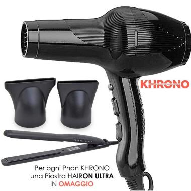 Hairon asciugacapelli flow - the new khrono 2200 watt ac brushless motor