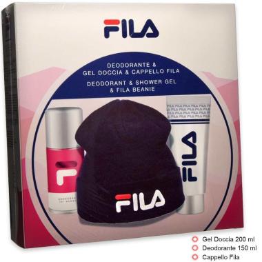 Fila - cfn woman deo 150 ml+ shower gel + cappello fila