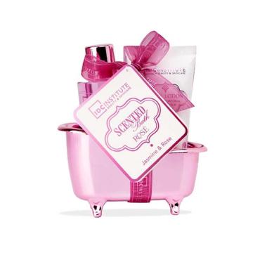 Idc institute scented bath rose mini bathtub set