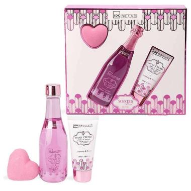 Idc institute scented bath rose complete care 3pcs