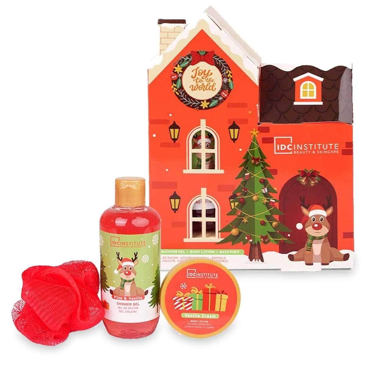 Idc institute christmas holiday house gift set