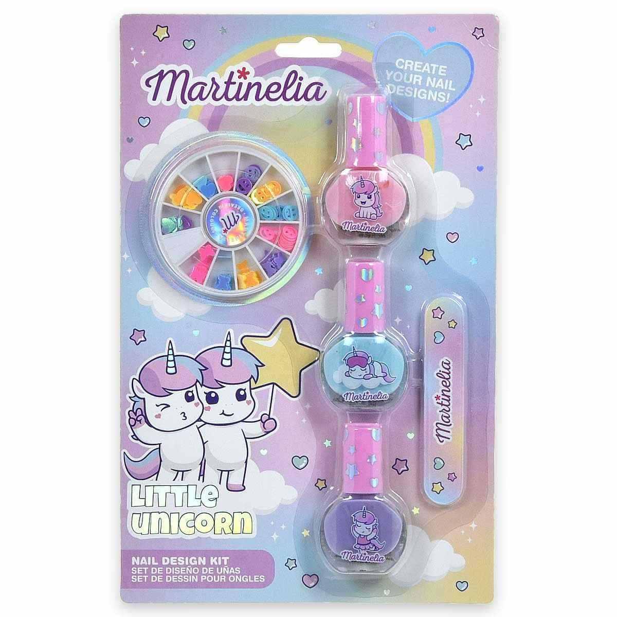 Martinelia little unicorn magical nail art set
