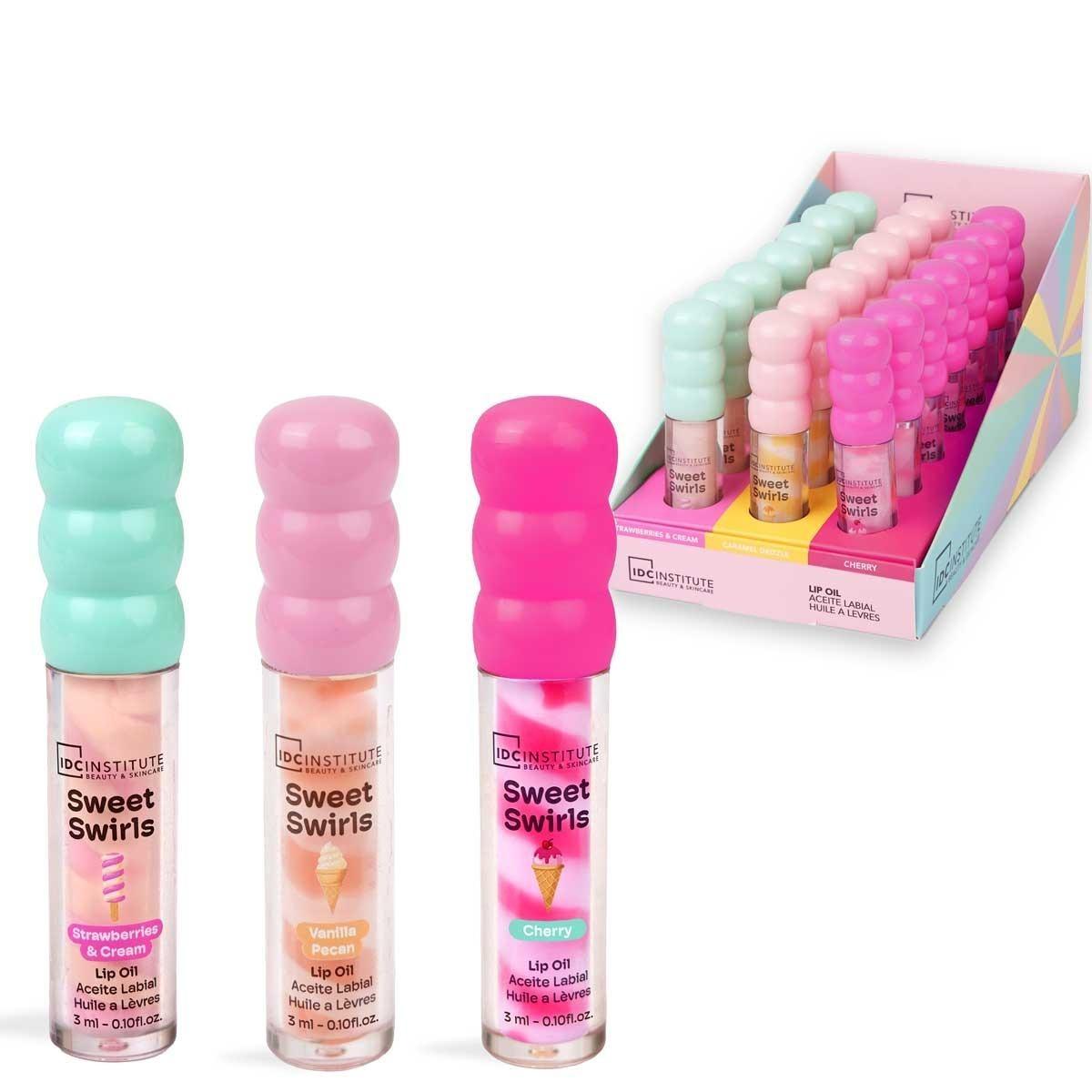 Idc institute sweet swirls lip oil
