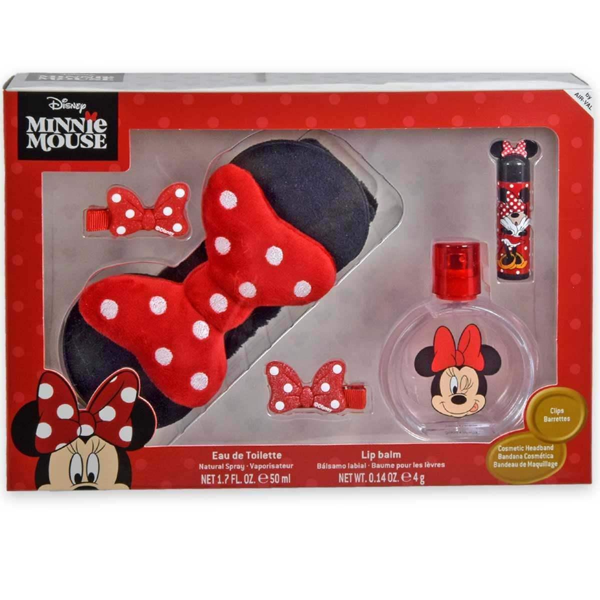 Minnie set edt 50ml + hairband + lip balm + hair clips