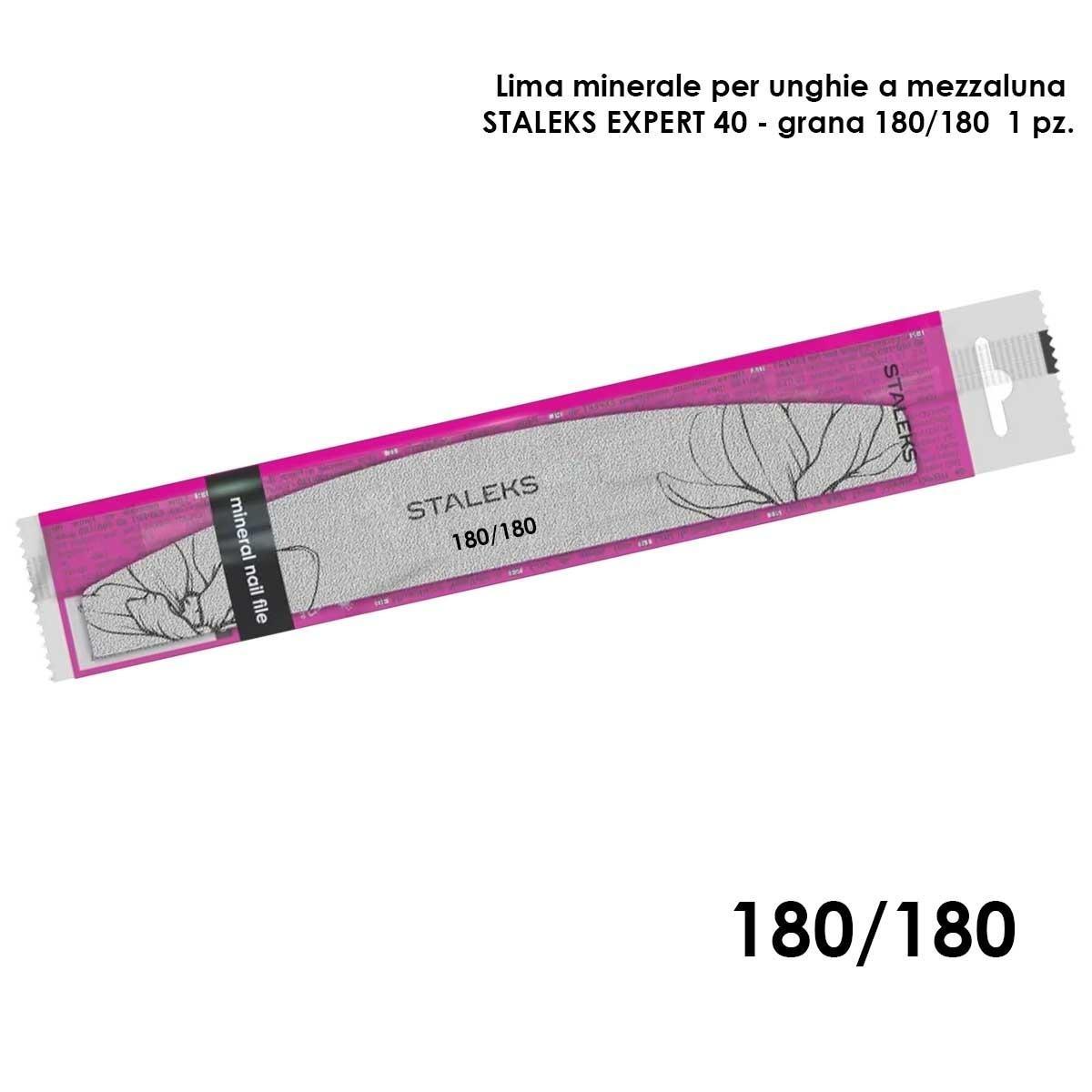 Staleks lima minerale a forma di mezzaluna expert 40 grana 180/180