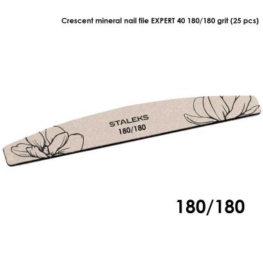 Staleks lima minerale a forma di mezzaluna expert 40 grana 180/180 (25 pz)