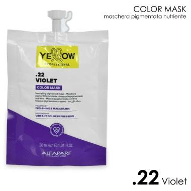 Alfaparf yellow color care pigment mask  .22 violet 30 ml