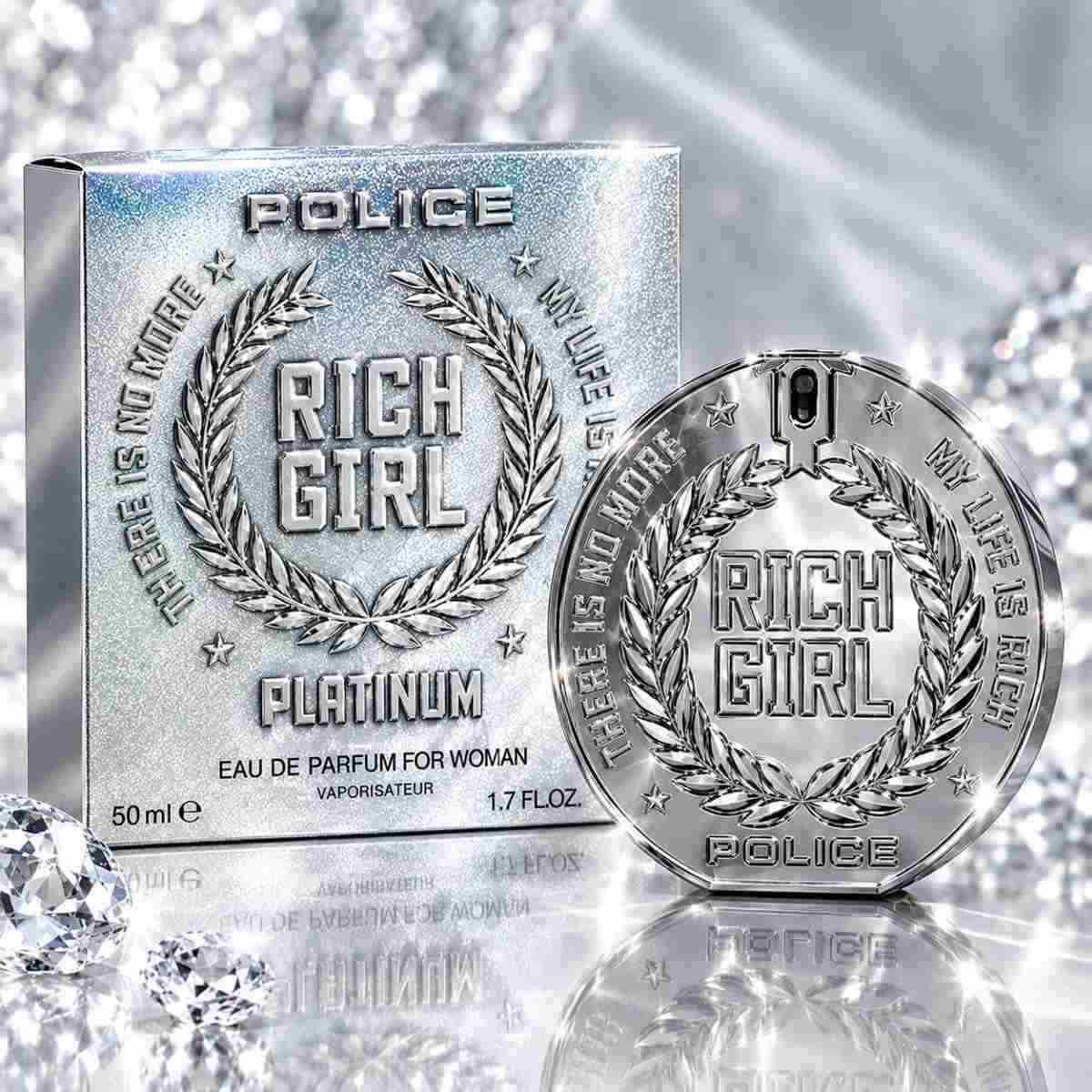 Police rich girl platinum for woman edp 50 ml vapo
