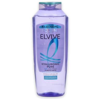 L'oreal elvive hyaluron pure shampoo cute-radici grasse 700 ml
