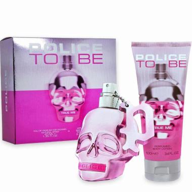 Police to be true me for woman gift set edpv 40ml + body lotion 100 ml
