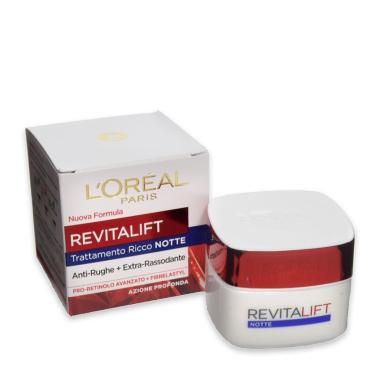 L'oreal revitalift trattamento ricco notte 50 ml