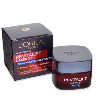 L'oreal revitalift laser x3 viso notte 50 ml