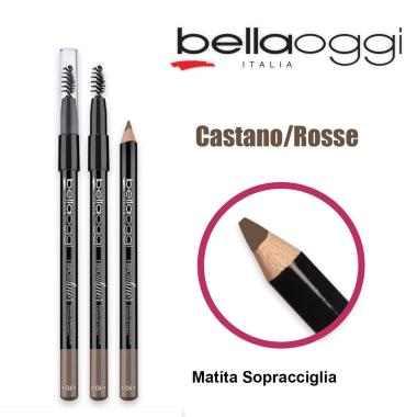 I brow liner matita sopracciglia medium brown/red/castano/rosse